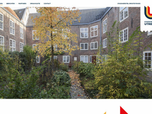 Fotografie nieuwe website Stadsherstel Utrecht