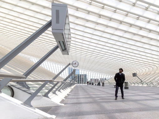 Station Luik Guillemins, architect: Santiago Calatrava.