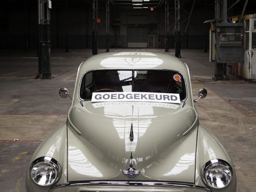 Morris oldtimer – monumentale fabriekshal