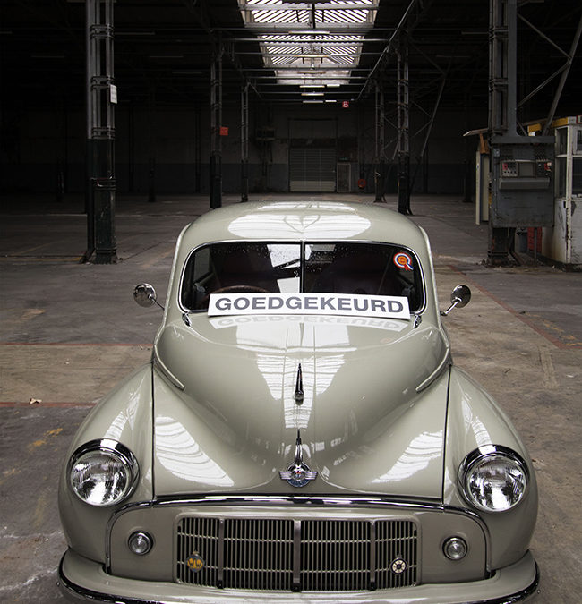 Morris oldtimer – monumentale fabriekshal