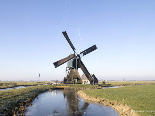 Middelste Molen, wipwatermolen in Cabauw (1773)