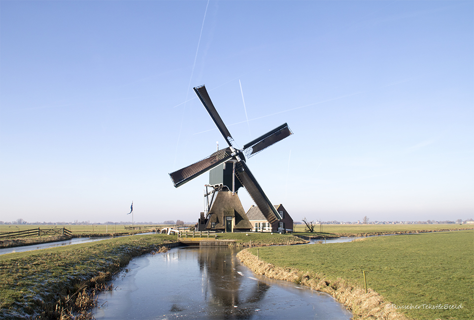 Middelste Molen, wipwatermolen in Cabauw (1773)