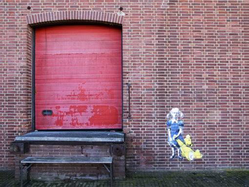 Streetart, voormalige zeepfabriek Rohm & Haas, Amersfoort