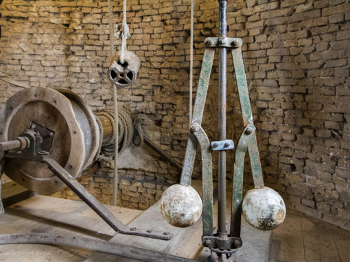 Interieur korenmolen Geesina, Groenekan. I.o.v. Stichting Utrechts Landschap.