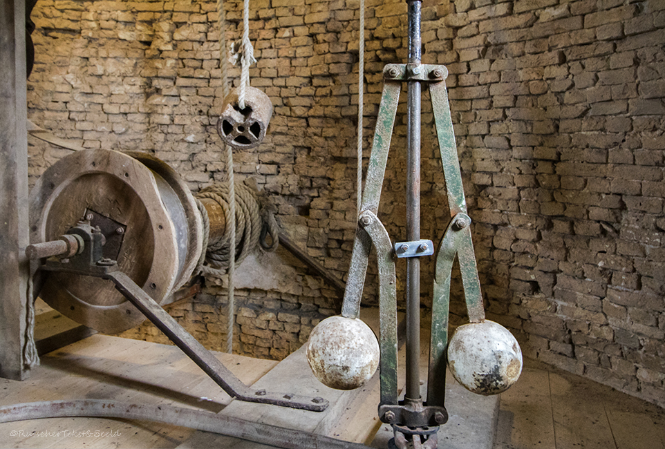 Interieur korenmolen Geesina, Groenekan. I.o.v. Stichting Utrechts Landschap.