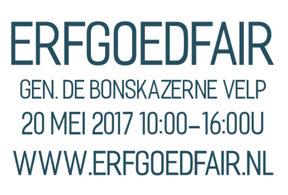 Exposant en dagfotograaf Erfgoedfair