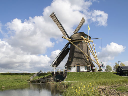 Molen ’t Hoog- en Groenland tussen Abcoude en Baambrugge. I.o.v. Stichting Utrechts Landschap.