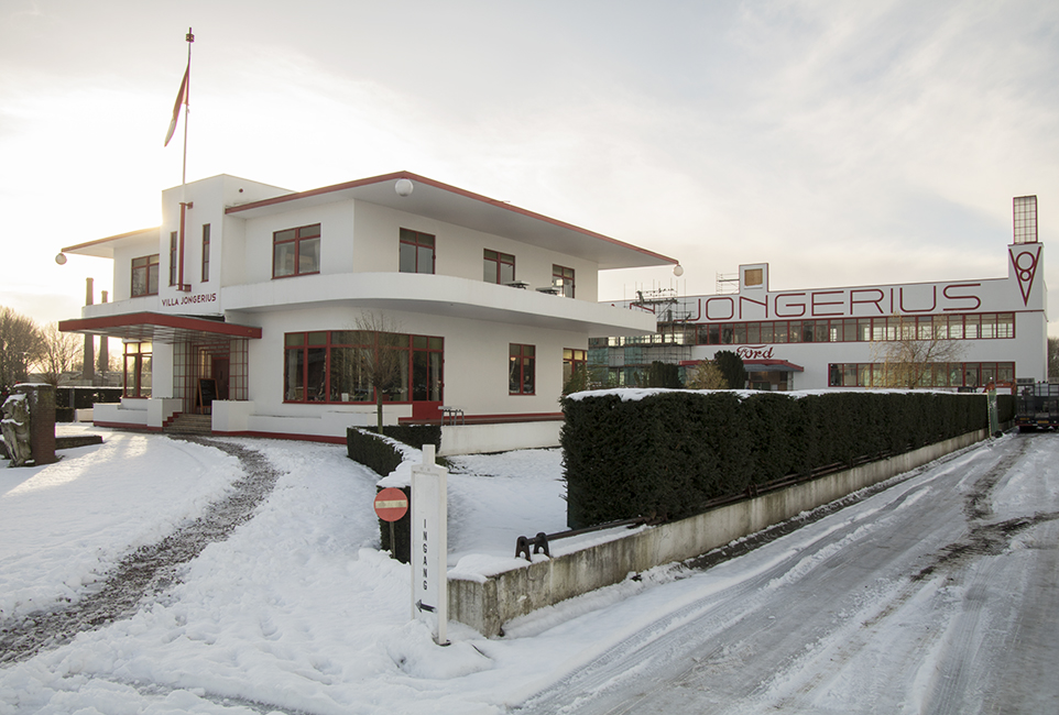 Villa Jongerius en het Jongeriuskantoor. I.o.v. Heilijgers Bouw en Villa Jongerius.