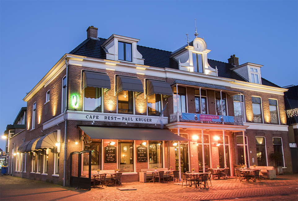 Café Restaurant Paul Kruger, gemeentelijk monument Heerenveen.