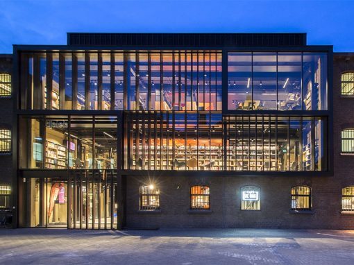 ‘dbieb’ Openbare Bibliotheek Leeuwarden in de Blokhuispoort