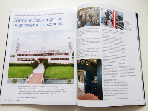 Publicatie Magazine Monumentaal juni 2018