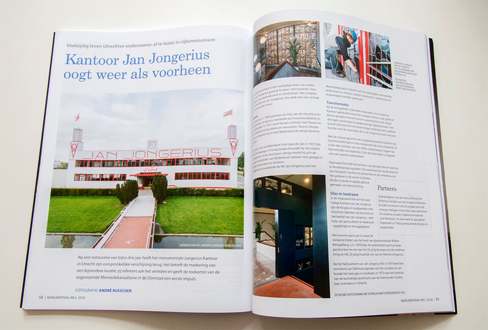 Publicatie Magazine Monumentaal juni 2018