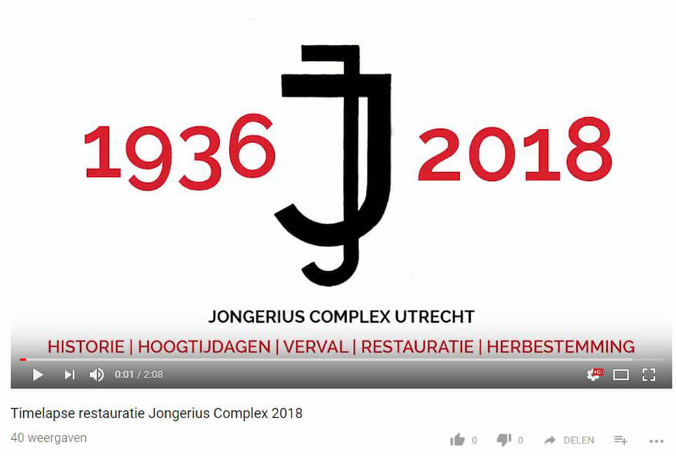 Timelapse van Villa Jongerius t.g.v. opening Jongerius Kantoor na restauratie