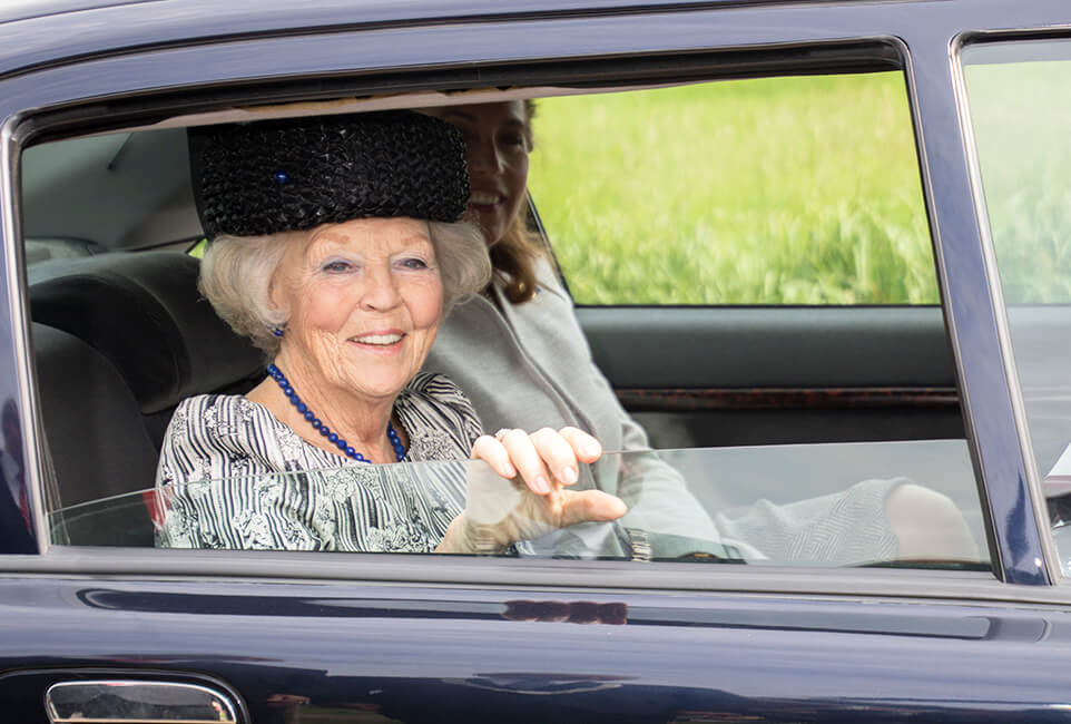 Heropening poldermolen Buitenweg door Prinses Beatrix i.o.v. Utrechts Landschap