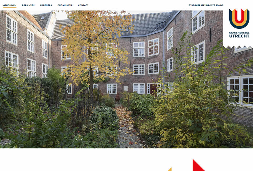 Fotografie nieuwe website Stadsherstel Utrecht