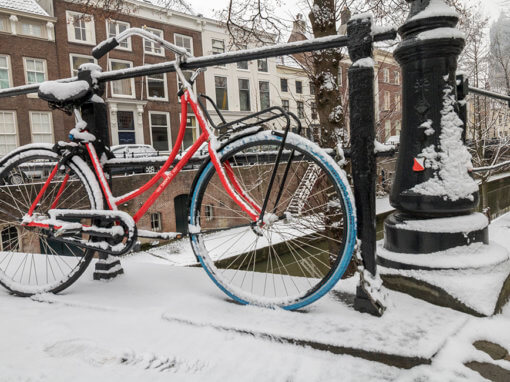 Utrecht erfgoedstad en fietsstad.