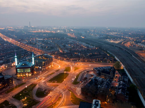 Utrecht (Noord)West vanaf 92 meter, Lombok, Nieuw Engeland, Daalsedijk.