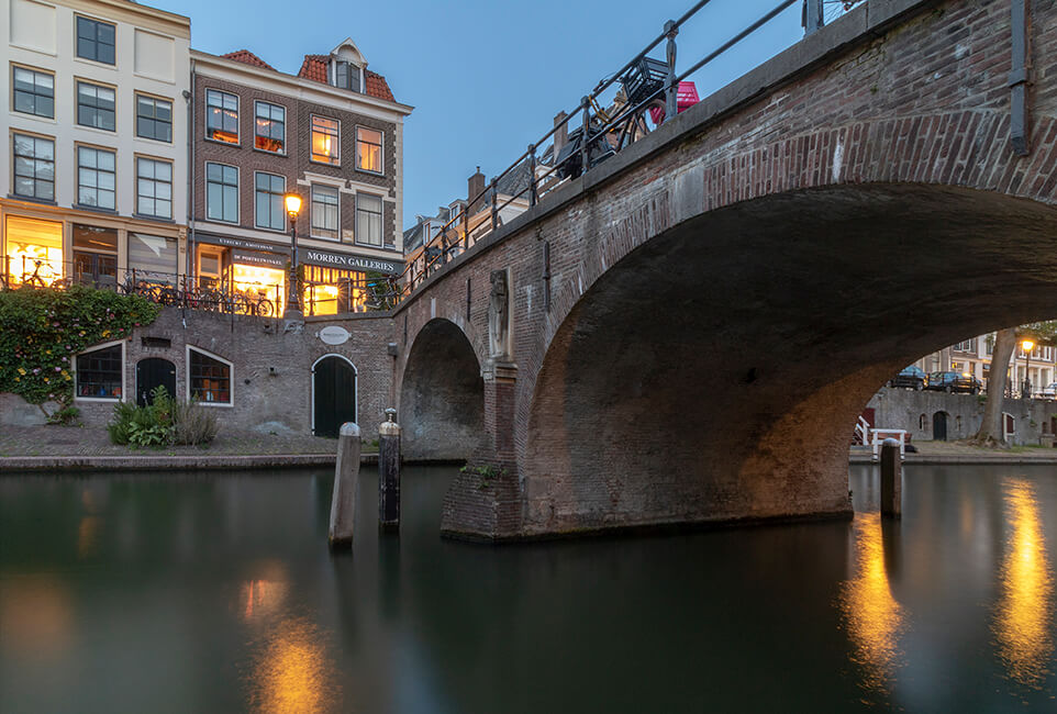 Oudegracht met Geertebrug