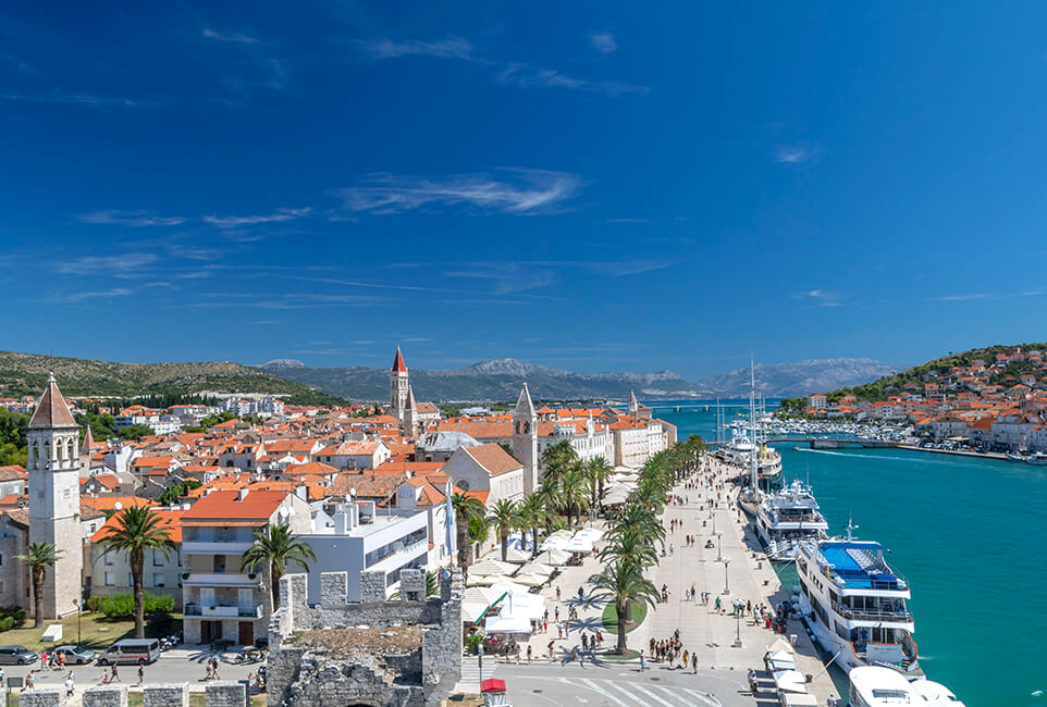 Trogir, Dalmatië Kroatië.