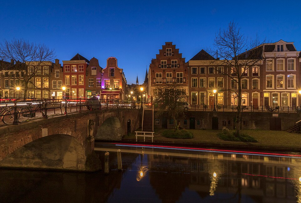 Oudegracht Geertebrug Geertekerk, Utrecht