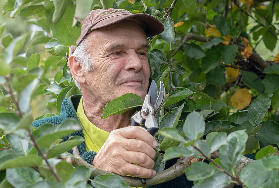 Portret medewerker beheer Landgoed Oostbroek i.o.v. Utrechts Landschap