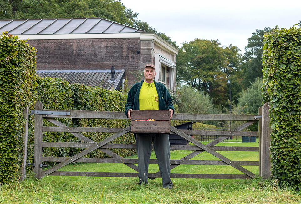 Portret medewerker beheer Landgoed Oostbroek i.o.v. Utrechts Landschap