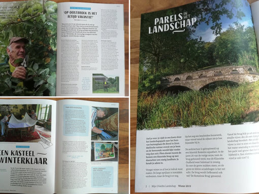 Publicaties magazine ´Mijn Utrechts Landschap´, editie winter 2019/2020