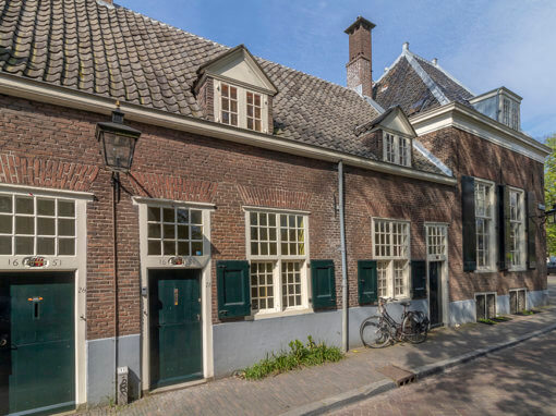 Fotografie oplevering na restauratie Rijksmonument, woning Agnietenstraat, i.o.v. eigenaar Utrechts Monumentenfonds