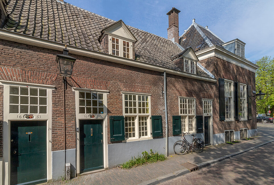 Fotografie oplevering na restauratie Rijksmonument, woning Agnietenstraat, i.o.v. eigenaar Utrechts Monumentenfonds