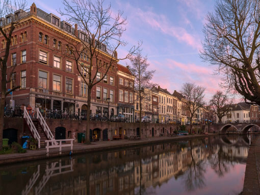 Voormalige sigarenfabriek Ribbius Peletier, Oudegracht, Utrecht.