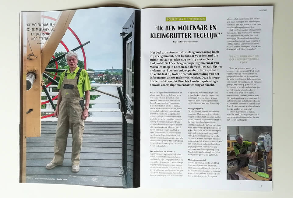 Artikel tekst & beeld in magazine ‘Mijn Utrechts Landschap’, editie herfst 2020. I.o.v. Stichting Utrechts Landschap.