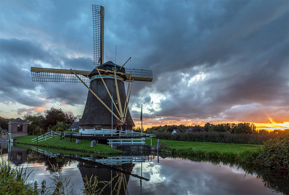 Molen van de Polder Westbroek, Oud Zuilen.