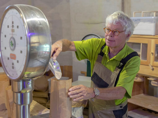 Portret molenaar bij artikel ‘Portret van een vrijwilliger’ waarvan ik ook de tekst schreef. Magazine ‘Mijn Utrechts Landschap’, editie herfst 2020. I.o.v. Stichting Utrechts Landschap.