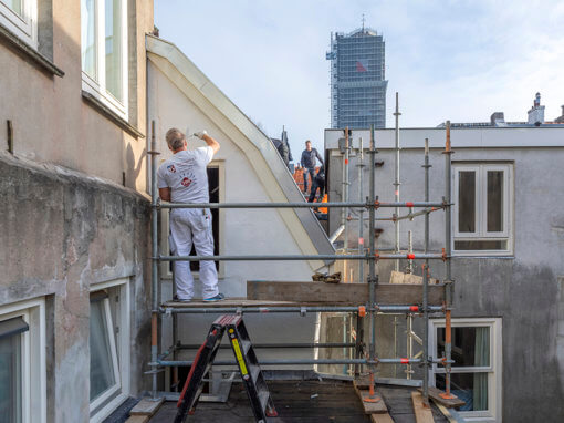 Fotografie schilderwerk monument i.o.v. Utrechts Monumentenfonds