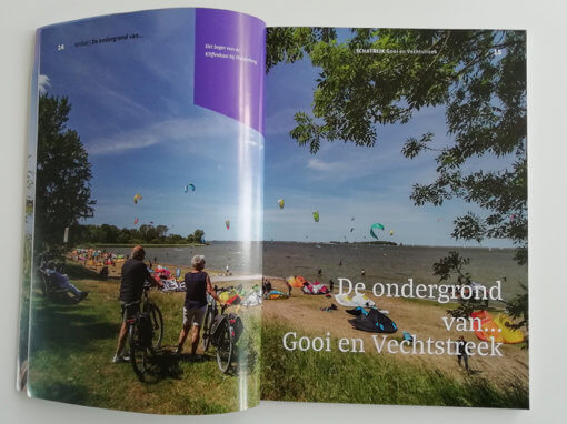Publicaties in Erfgoed- en Archeologiemagazine (archeoglossy) SCHATRIJK Gooi en Vechtstreek, uitgegeven door Steunpunt Monumenten & Archeologie Noord-Holland / NMF Erfgoedadvies / Provincie Noord-Holland.