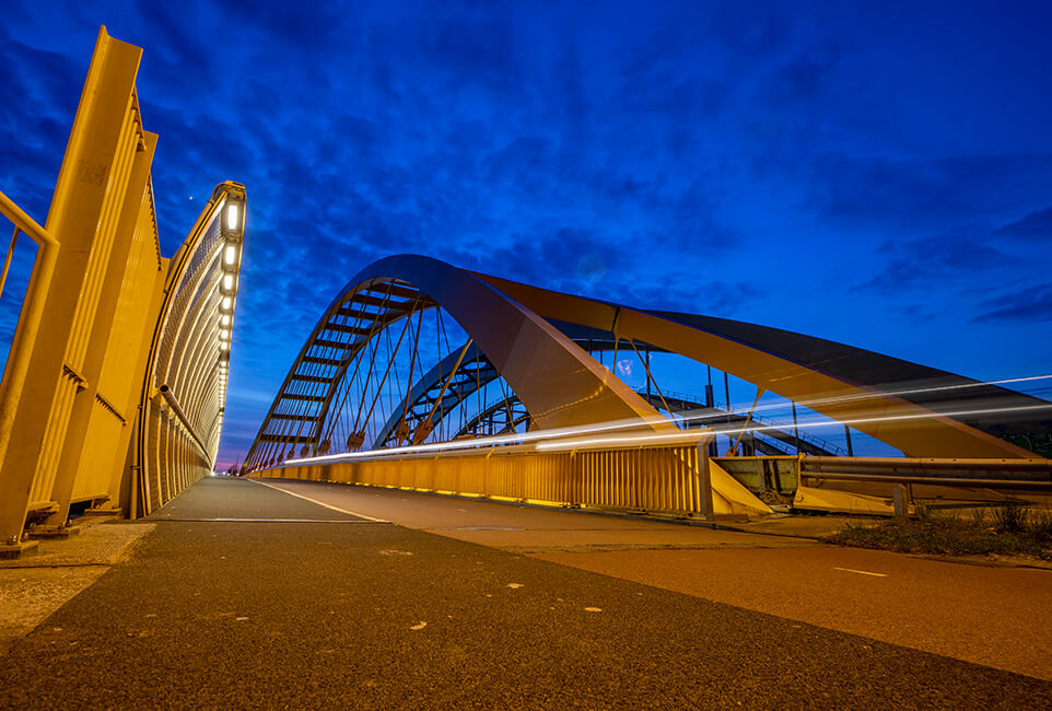 Hoogeweidebrug of Gele Brug, Utrecht – Leidsche Rijn.