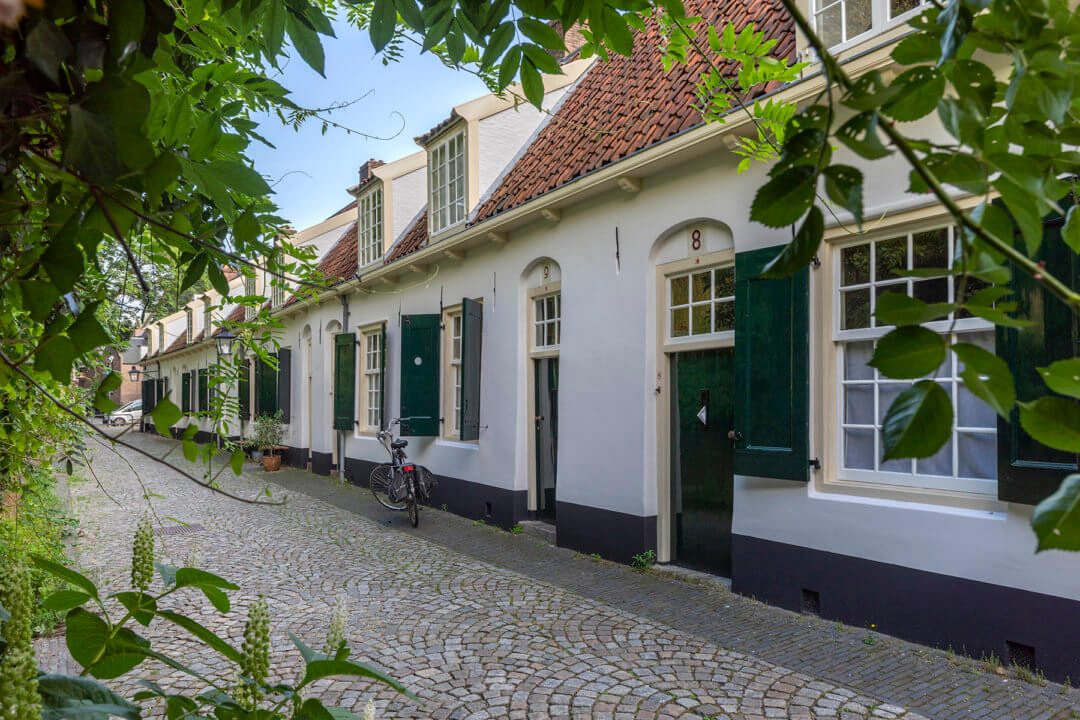 Bruntenhof Utrecht fotografie na grootschalig onderhoud i.o.v. het Utrechts Monumentenfonds