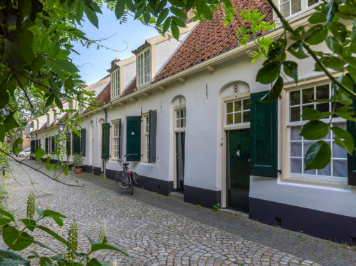 Bruntenhof Utrecht fotografie na grootschalig onderhoud i.o.v. het Utrechts Monumentenfonds