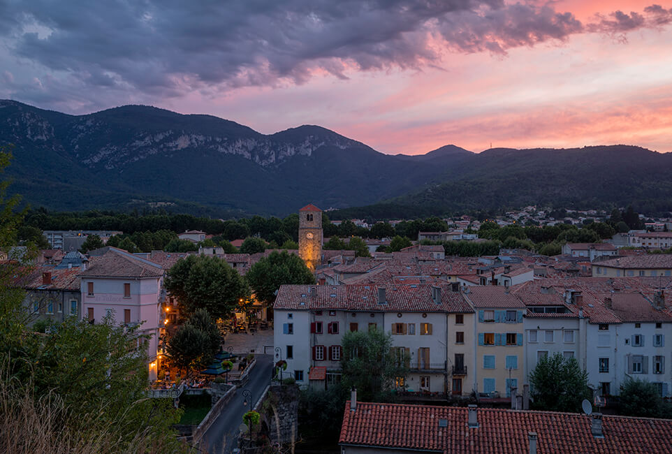 Quillan, Aude, Occitanie, Zuid-Frankrijk