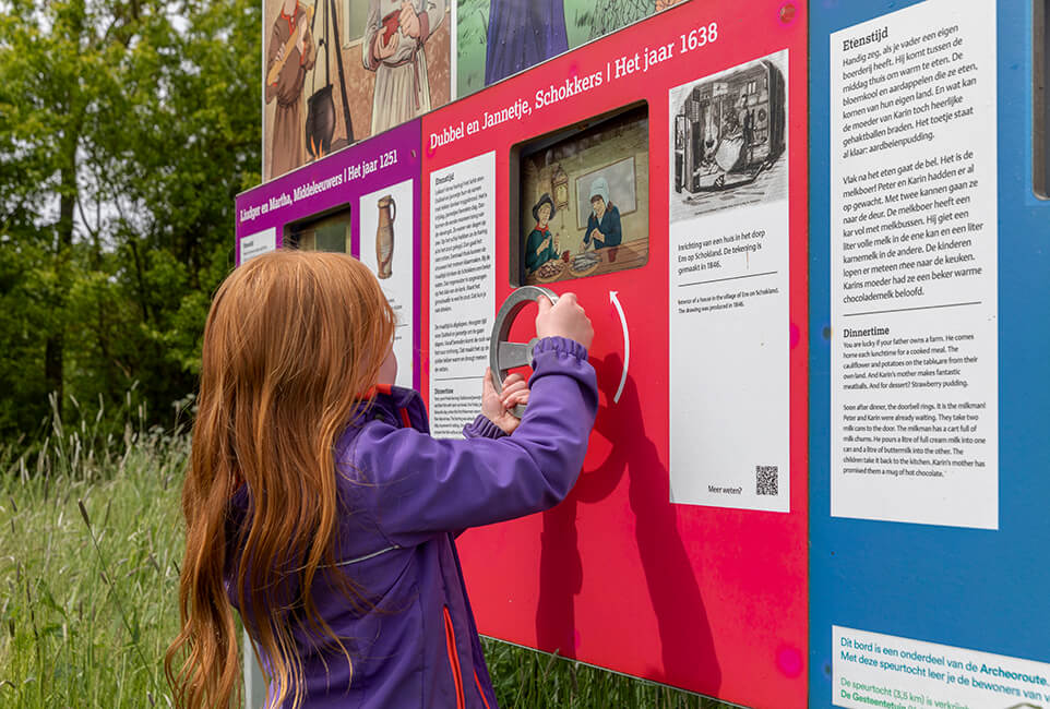 Educatie archeologie en geschiedenis route i.o.v. Steunpunt Monumenten en Archeologie Noord-Holland / Mooi Noord-Holland