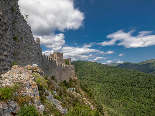 Kasteel Puilaurens, Katharenland / Occitanie  Frankrijk