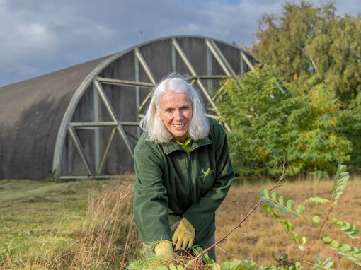 Portret van een vrijwilliger, t.b.v. artikel magazine ‘Mijn Utrechts Landschap’, i.o.v. Utrechts Landschap