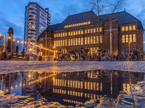 Voormalig Hoofdpostkantoor en de Neudeflat aan de Neude, Utrecht