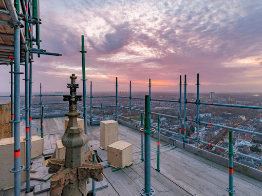 Restauratie én uitzicht Domtoren, Utrecht