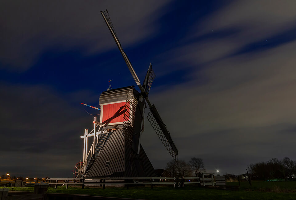 Molen van de Polder Buitenweg, Oud-Zuilen.