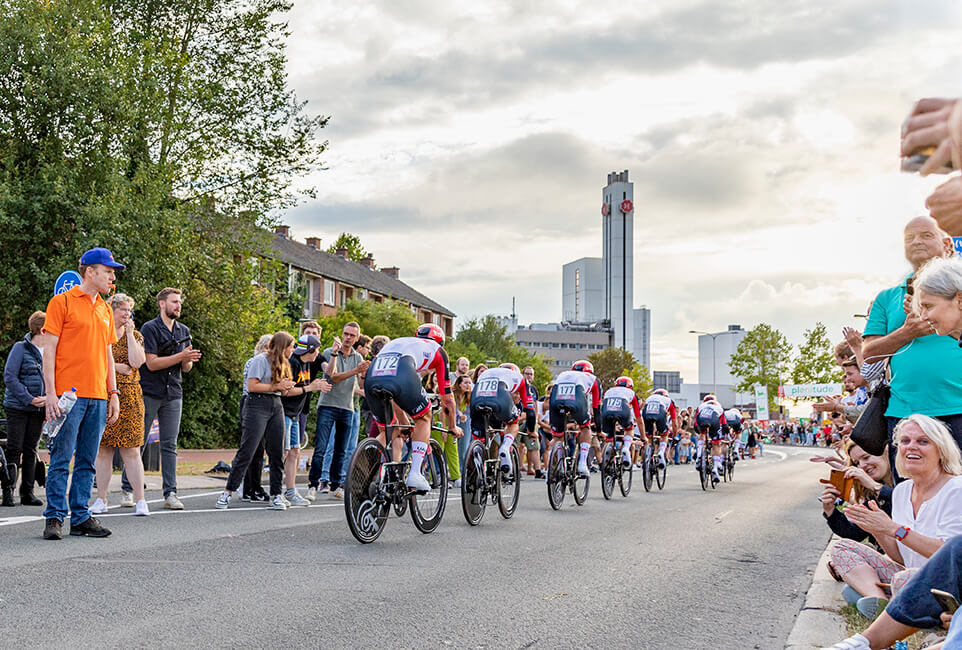 Ploegentijdrit La Vuelta in Utrecht 2022