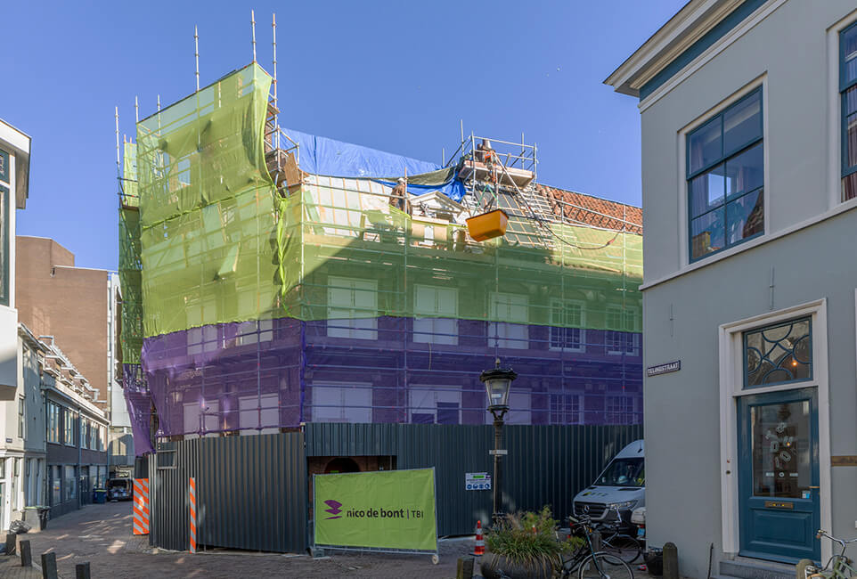 Werkzaamheden realisatie complex Slachtstraat Filmtheater / ’t Hoogt i.o.v. Utrechts Monumentenfonds