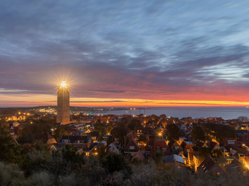 West-Terschelling in de vroege ochtend