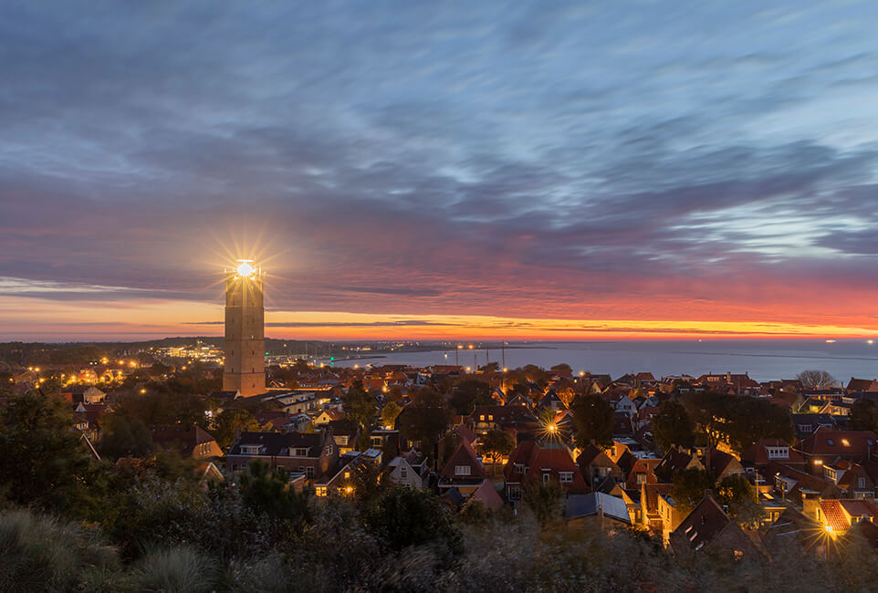 West-Terschelling in de vroege ochtend