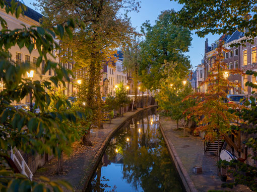 Utrecht, Nieuwegracht herfst